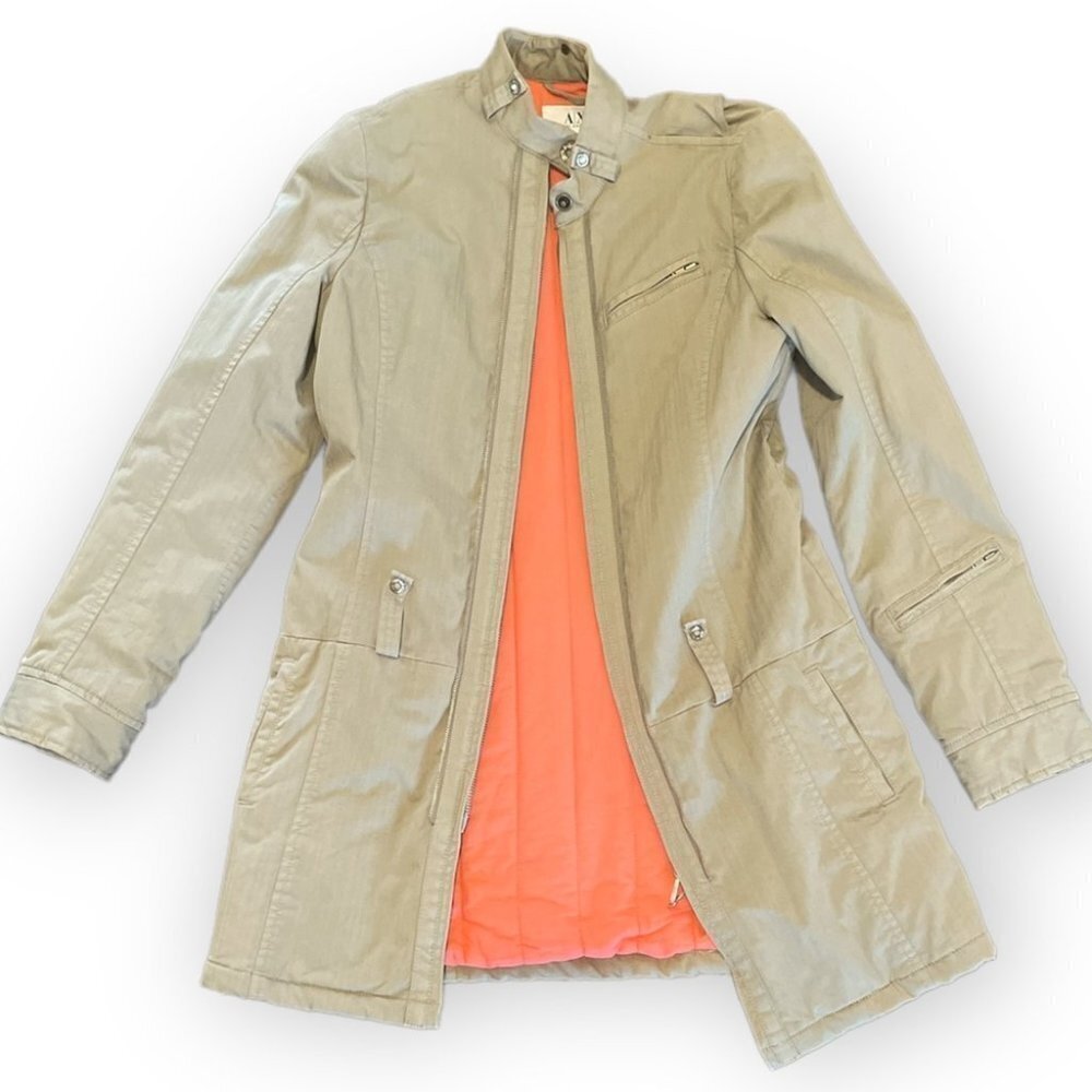 𝅺armani Exchange • Tan Utility Jacket